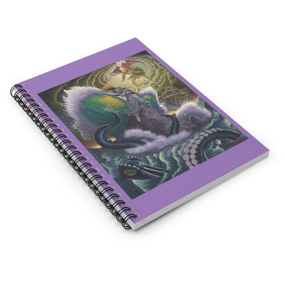 2020 by Elijah Spiral Notebook - Ruled Line, Purple